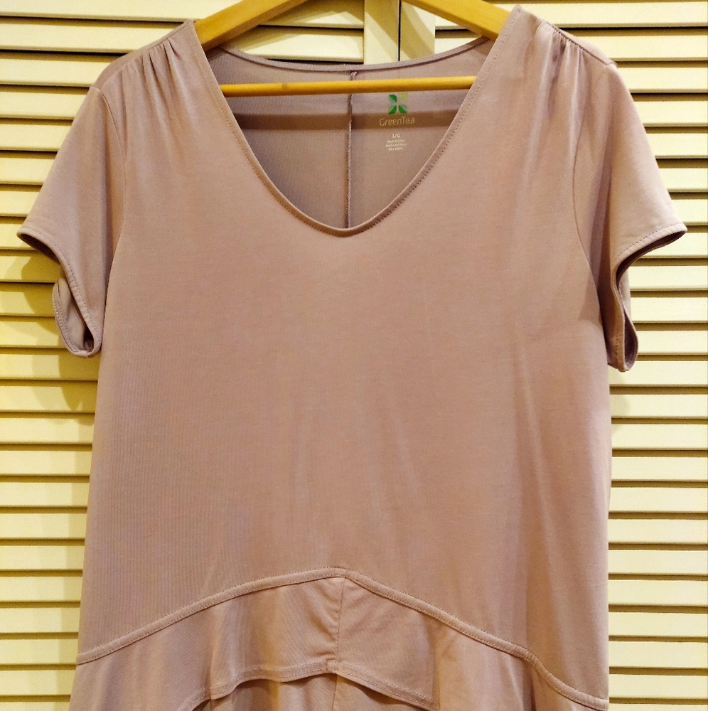 GreenTea Pleated Top 🌸